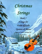 Christmas Strings Book 5 (violin and cello) with piano P.O.D cover